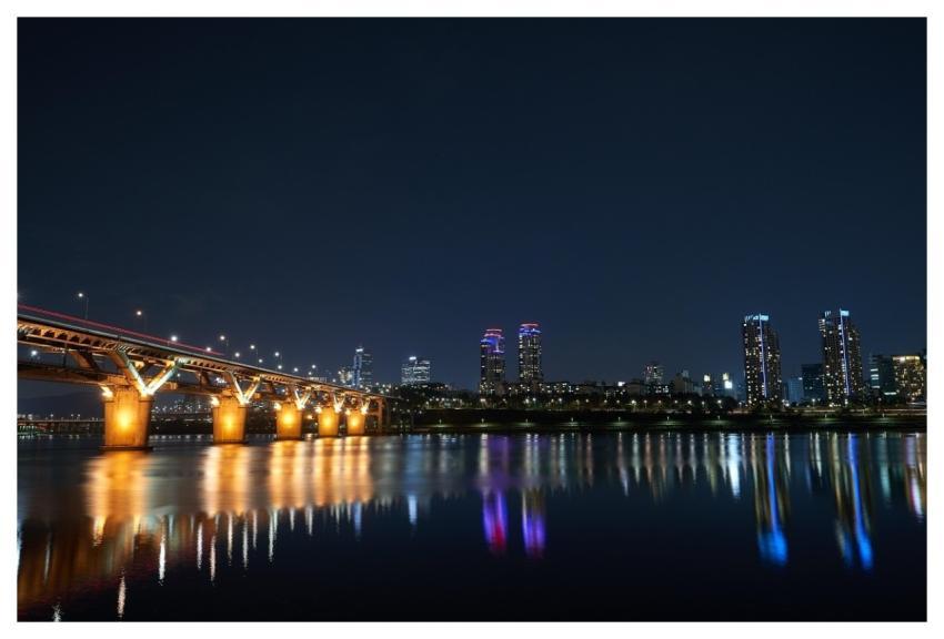 Seoul Night View Han River Night