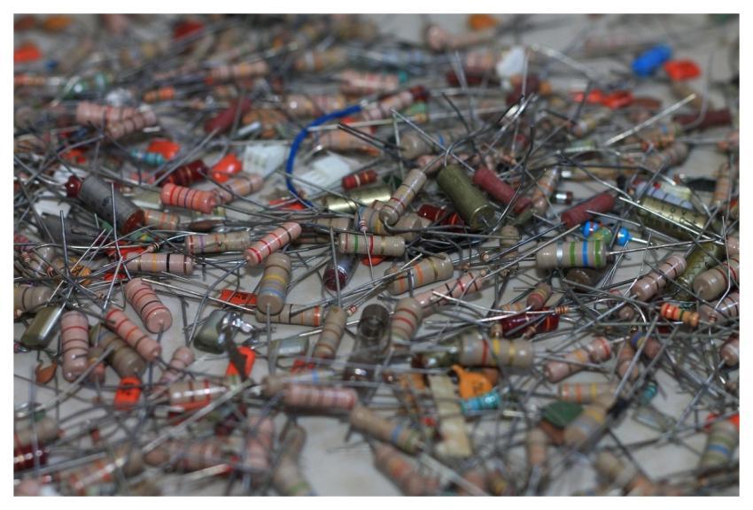 Electronics Components Resistors Capacitors