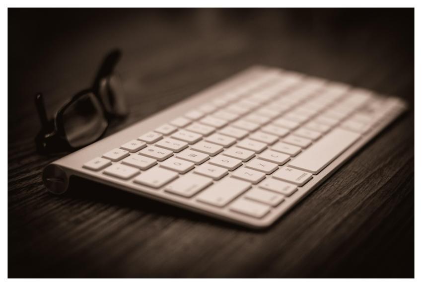 Apple Technology Keyboard Brown Technology