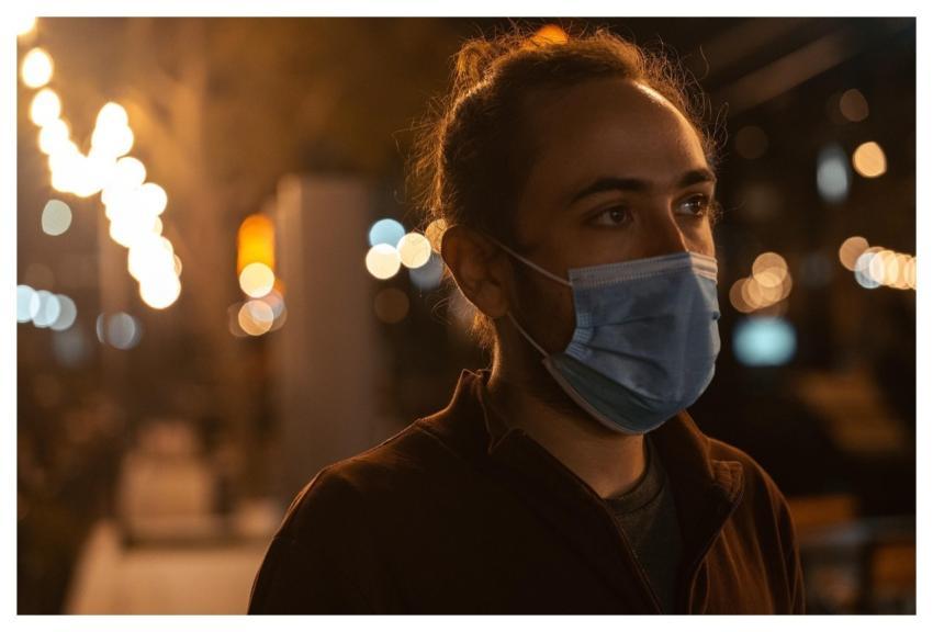 Man Mask Covid Covid-19