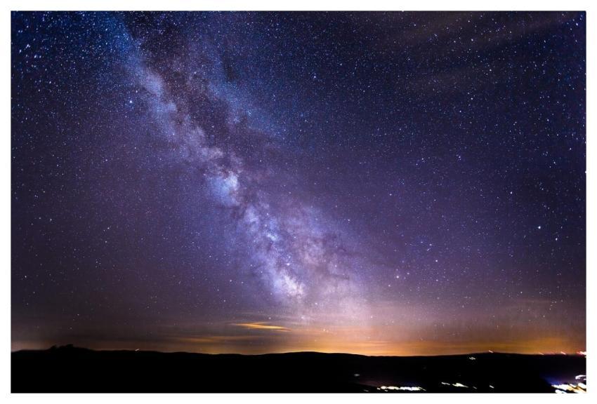 Starry Sky Milky Way Night Sky Galaxy