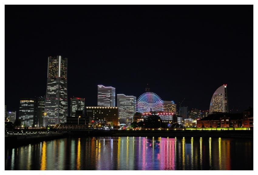 Night View City Light Nature