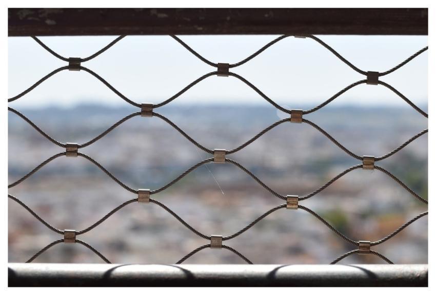 Fence Mesh Building Structure