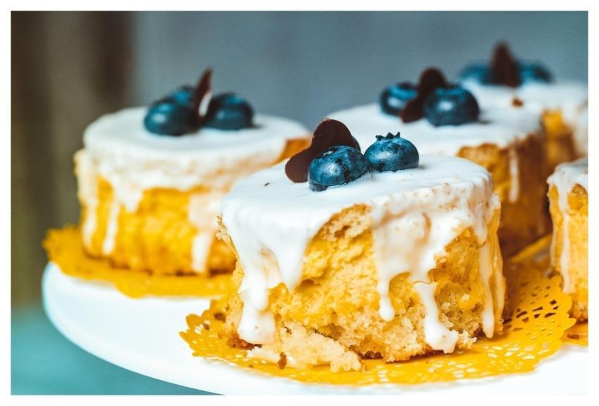 Baked Goods Blueberries Dessert Food