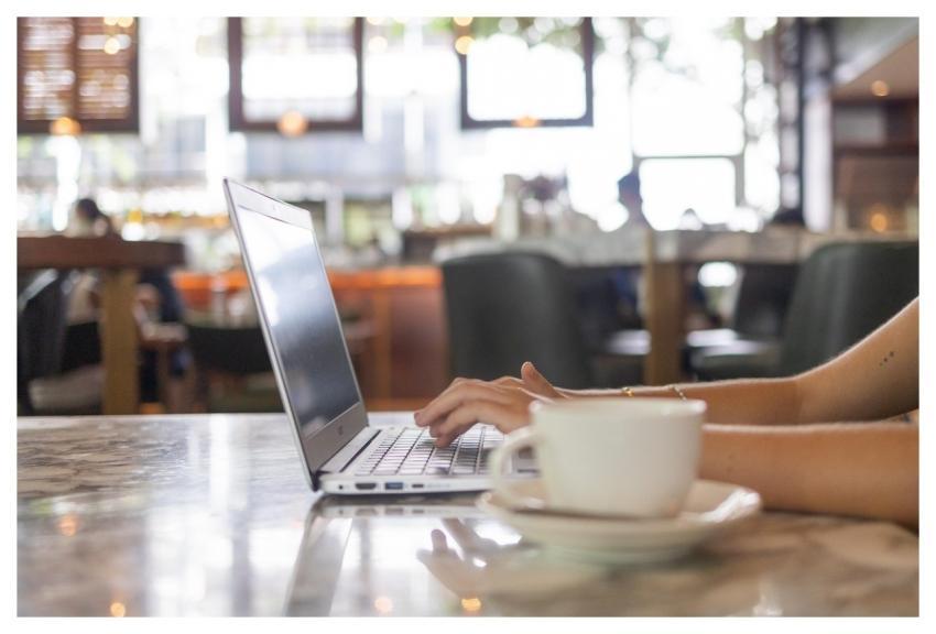 Beverage Coffee Cup Laptop