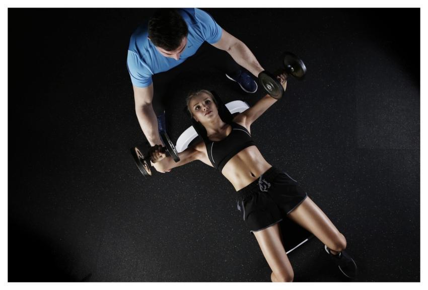 Woman Personal Trainer Fitness Exercise