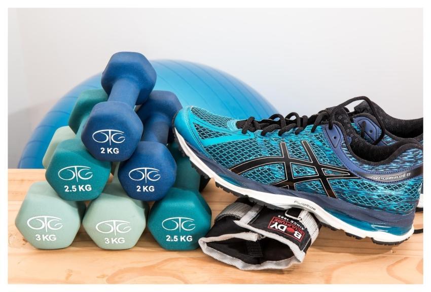 Dumbbells Shoes Sneakers Rubber Shoes