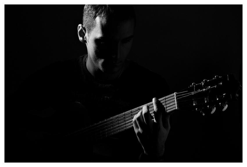 Guitar Man Music Playing