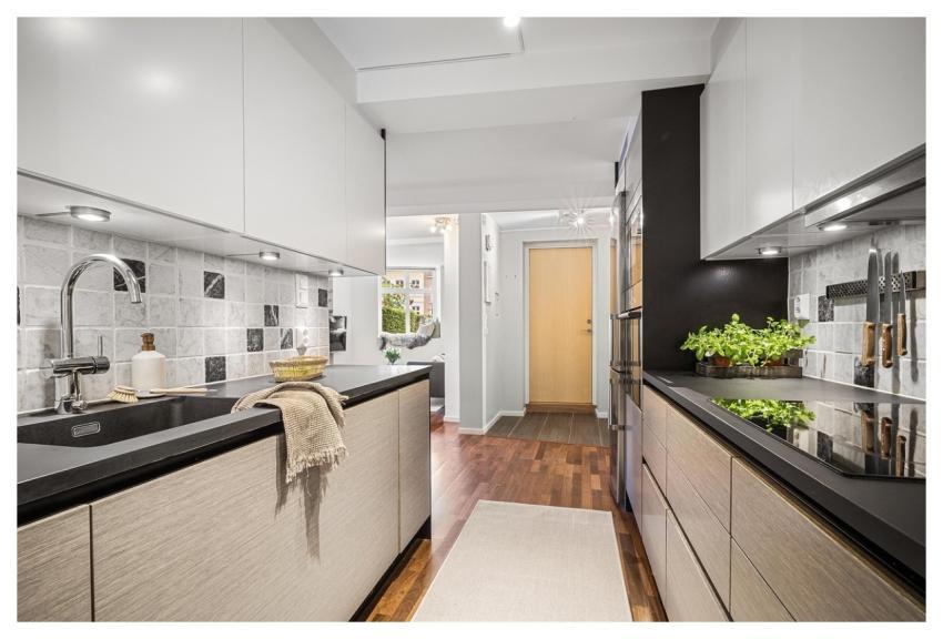 Kitchen Hallway Real Estate Interior