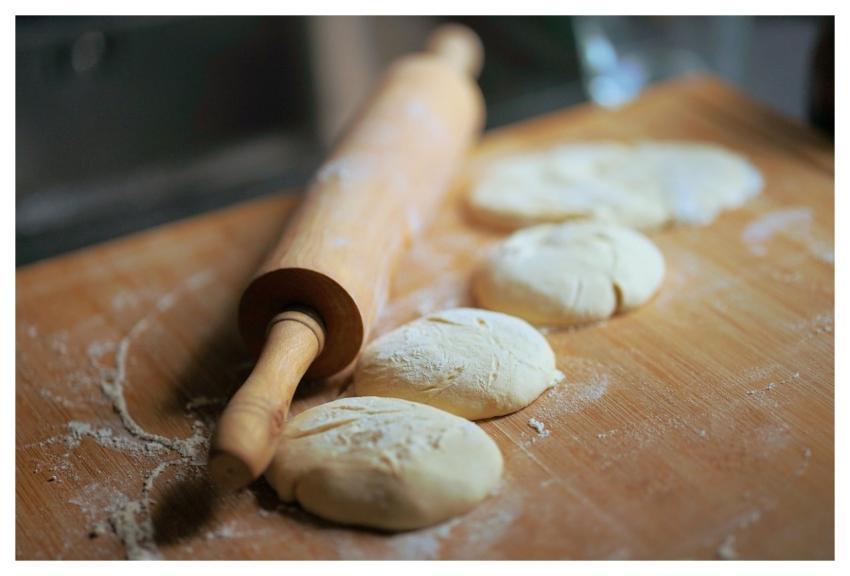 Dough Pizza Dough To Bake Flour