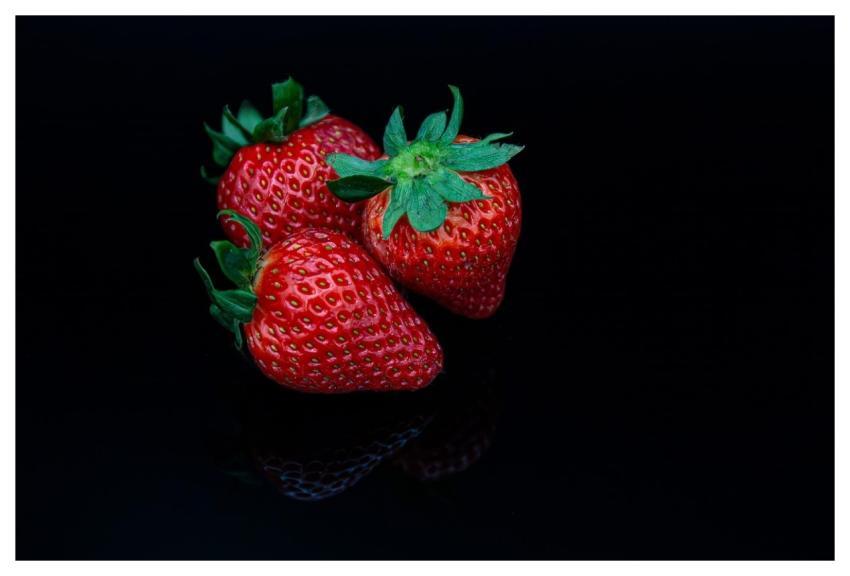 Strawberries Fruit Minimalist Fresh