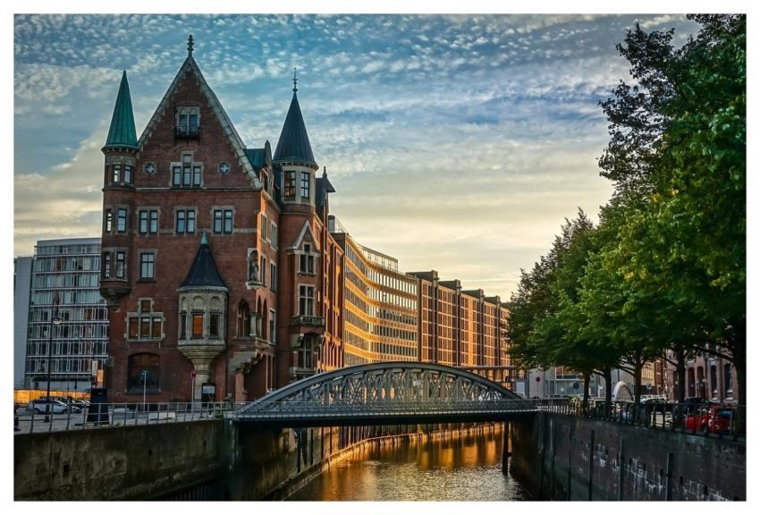 Hamburg Speicherstadt Channel Houses