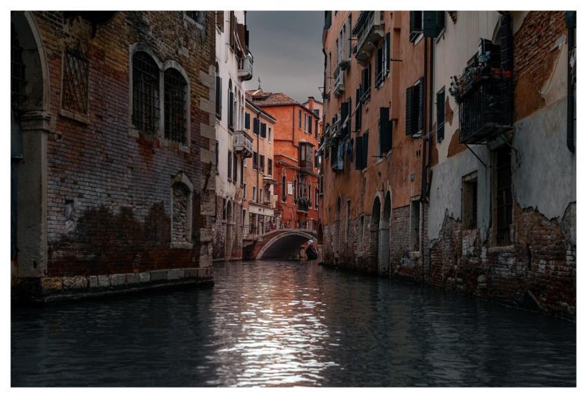 Canal Waterway Venice Buildings