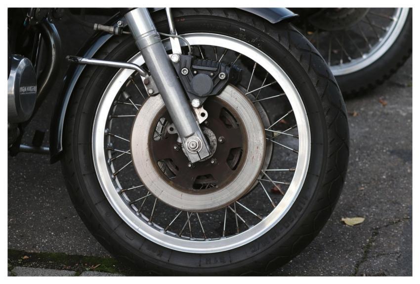 Motorcycle Bicycle Front Wheel Spokes