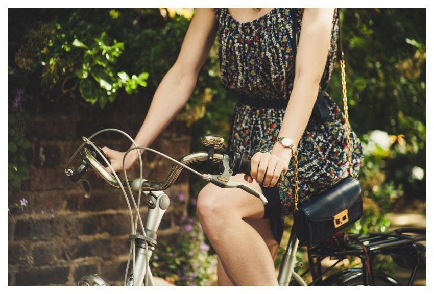 Girl Bicycle Ride Bicycle Ride