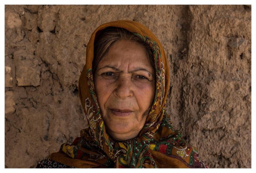 Woman Iranian Woman Old Woman Iran
