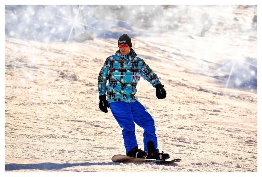 Snowboarding Man Winter Extreme Sports