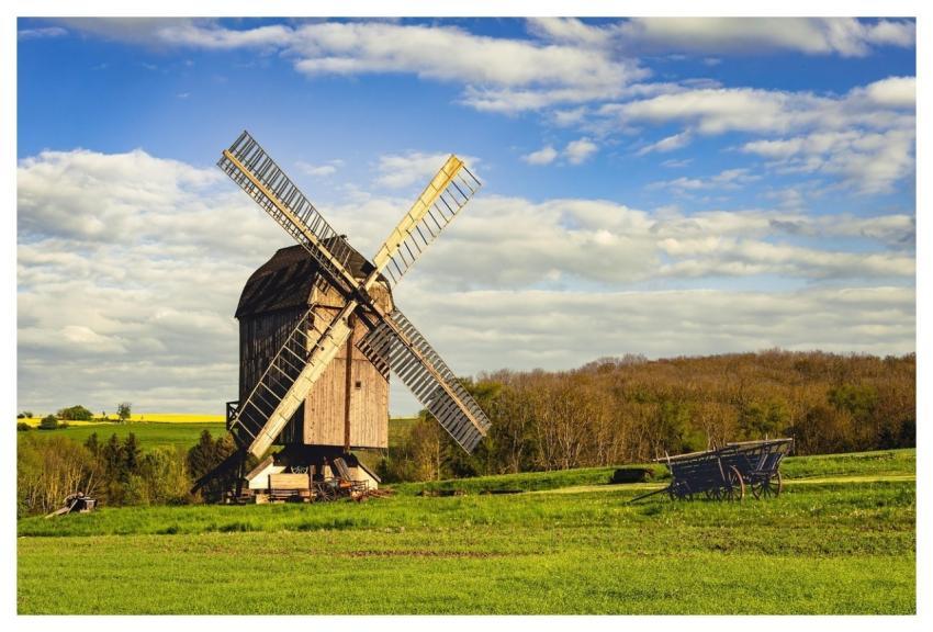 Windmill Field Rural Agriculture