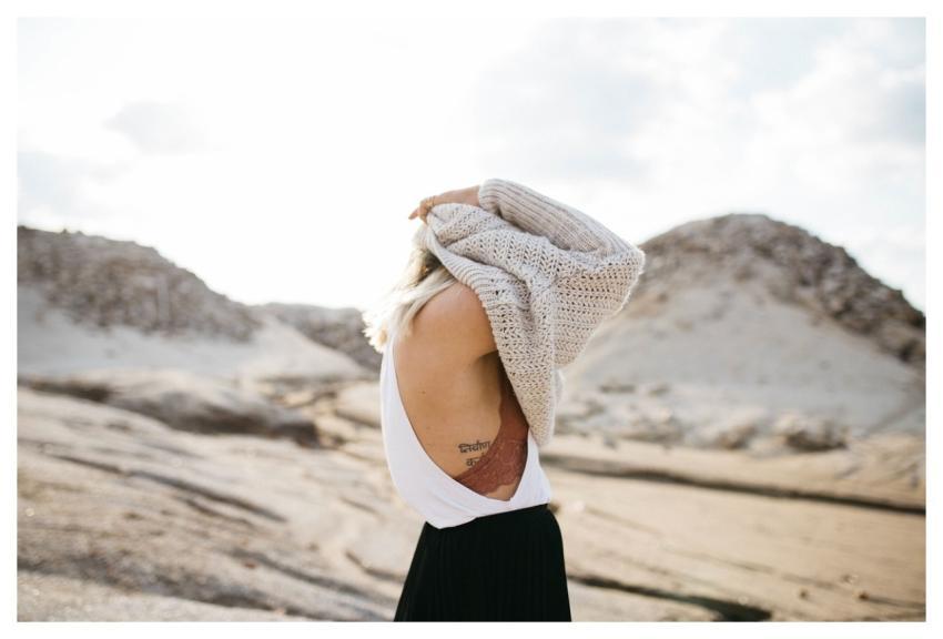 Girl Woman Beach Female