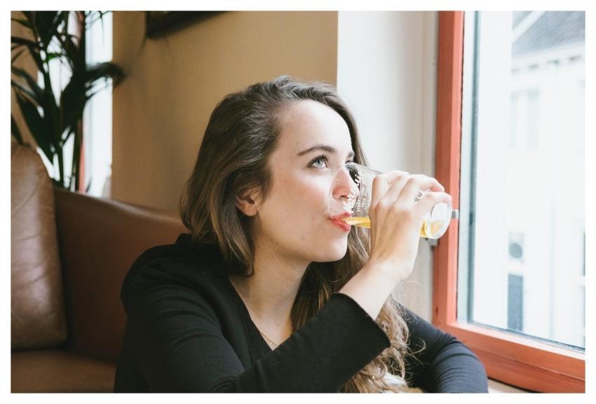 People Girl Woman Drinking