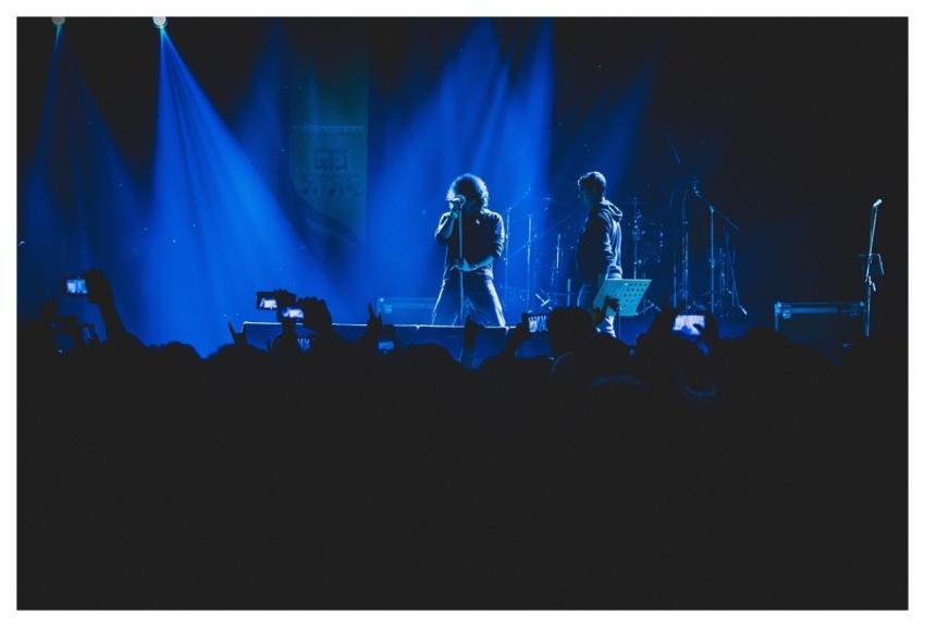 Band Music Performance Stage