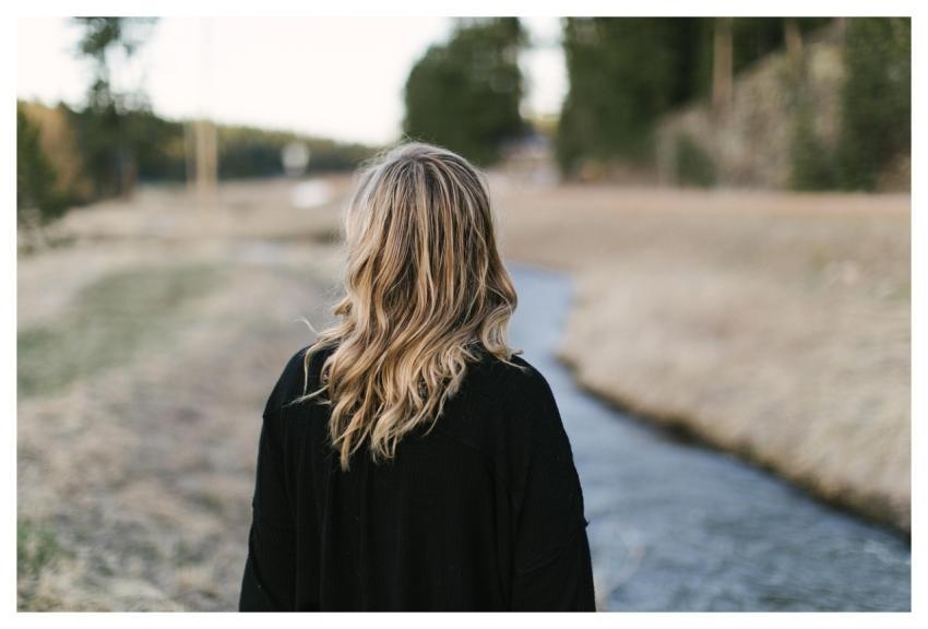 Woman Trail Hiking Adventure