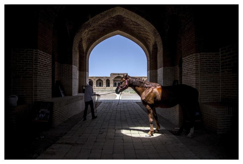 Caravansary Horse Man Monument