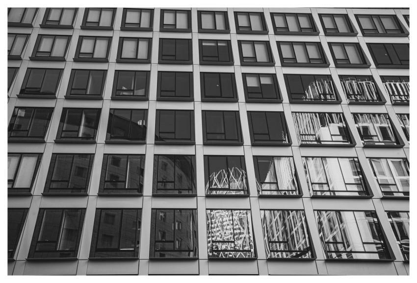 Window Front Window Modern Architecture