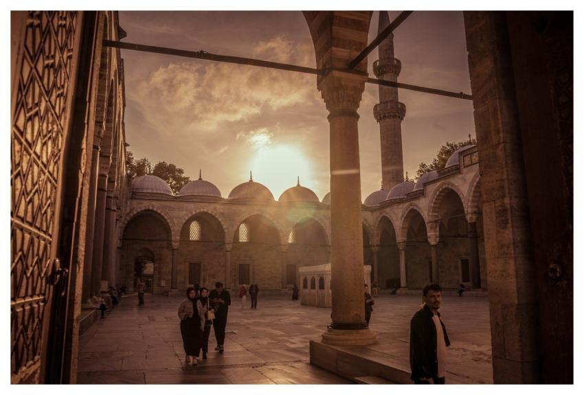 Istanbul Turkey Mosque Courtyard Islamic Architect