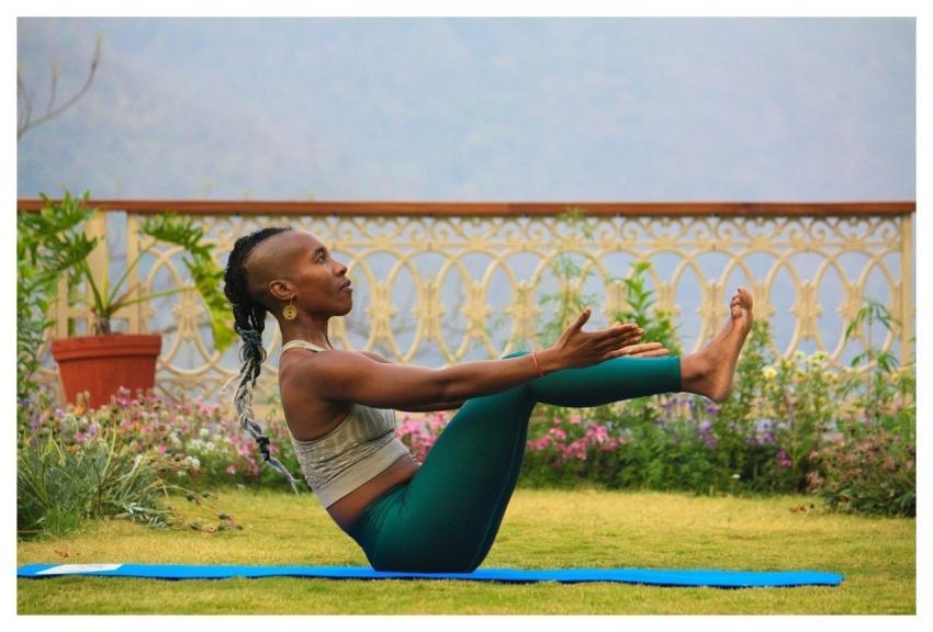 Yoga Meditation Woman Exercise