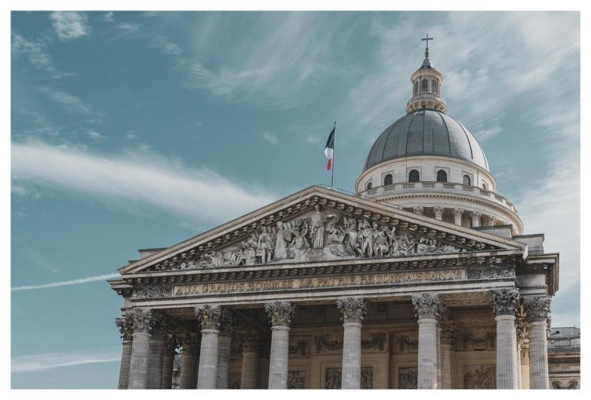 Pantheon Paris Building Landmark Hall Of Fame