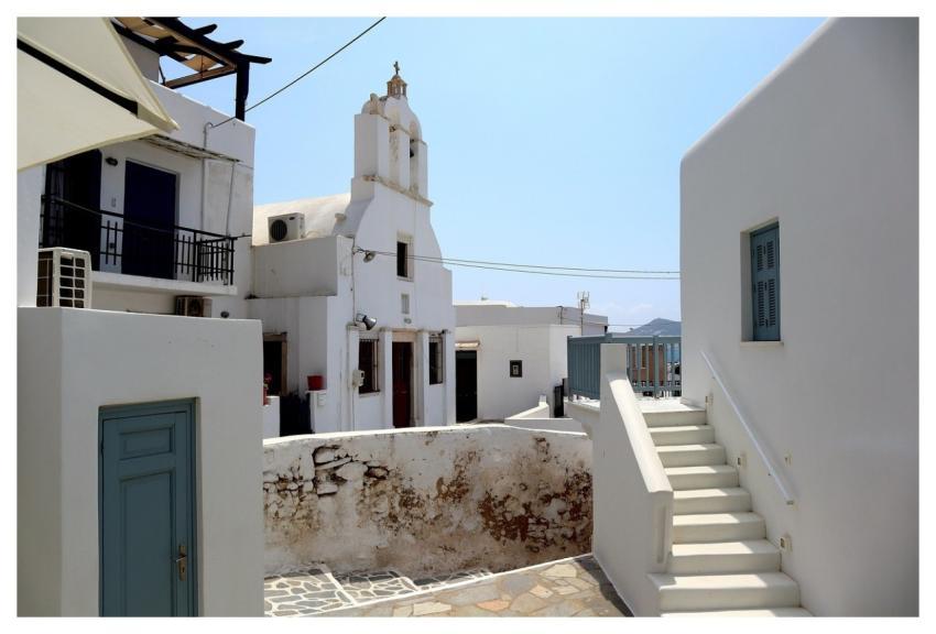 Naxos Historic Center Church Greece