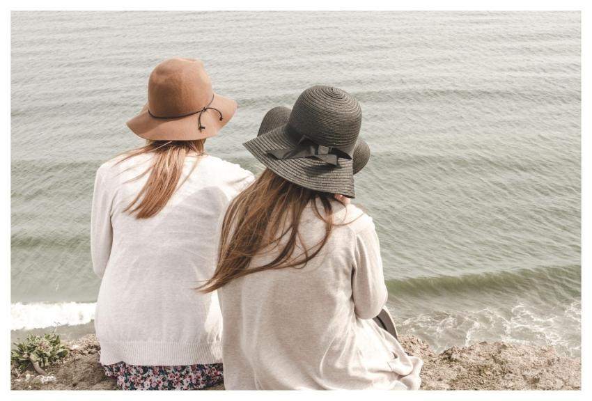Beach Hats Women Pair