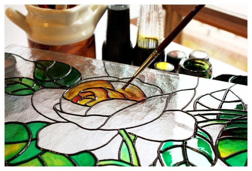 Glass Painting Art Brush