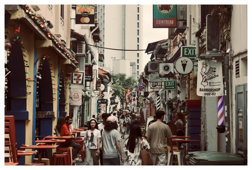 Arab Street Singapore Busy Street Street
