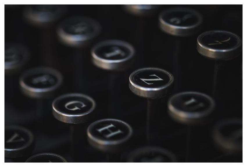 Typewriter Typewriter Keys Vintage Keyboard