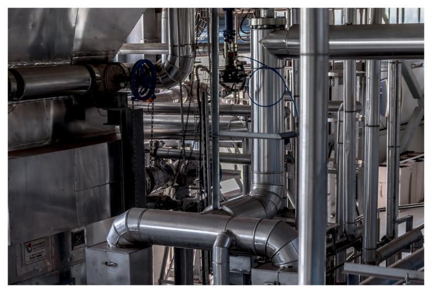 Infrastructure The Industry Pipes Boiler