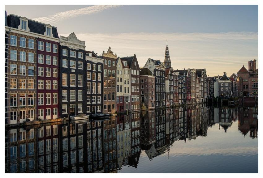 Amsterdam Channels Houses Netherlands