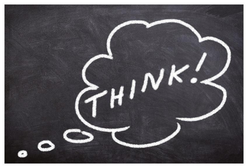 Blackboard Think Education Idea