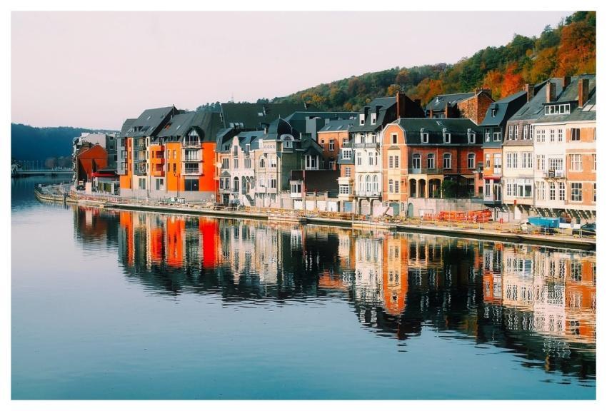 Dinant Houses Waterfront River