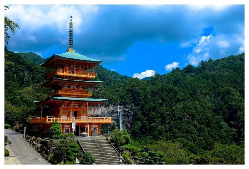 Temple Pagoda Japanese Japan