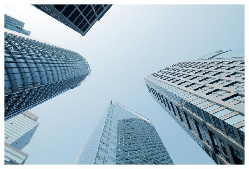 Skyscrapers Sky Glass Buildings