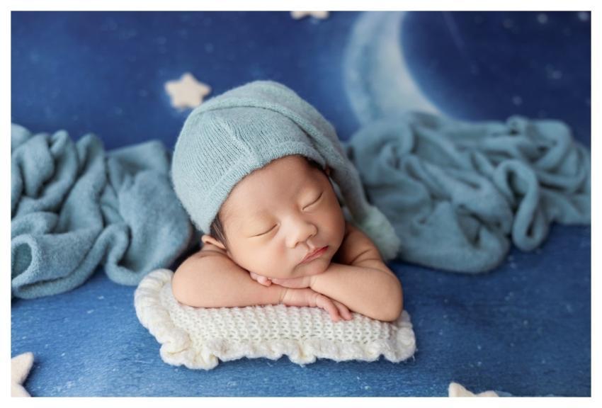 Baby Newborn Sleeping Photography