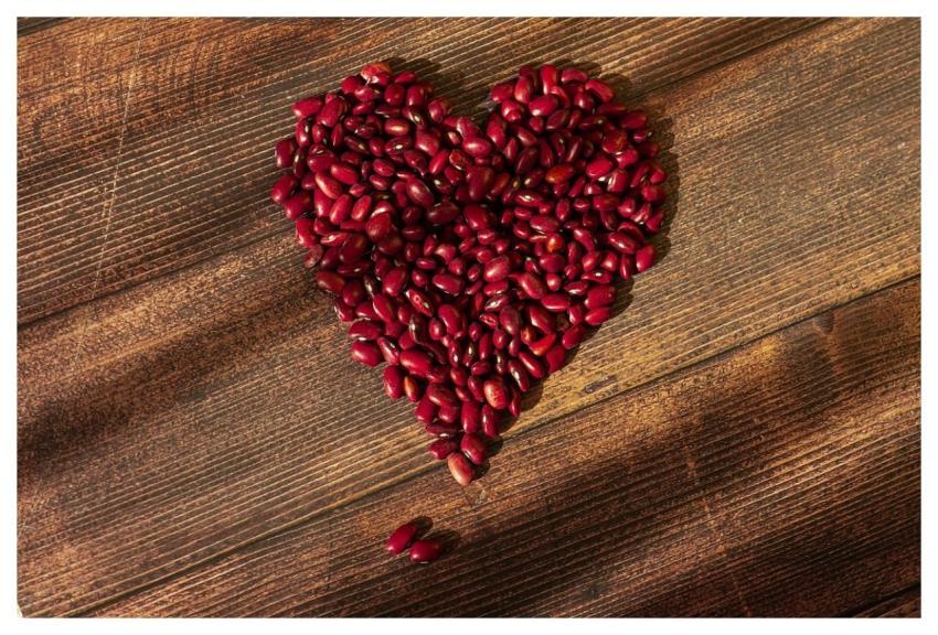 Heart Beans Hd Wallpaper Wallpaper Hd