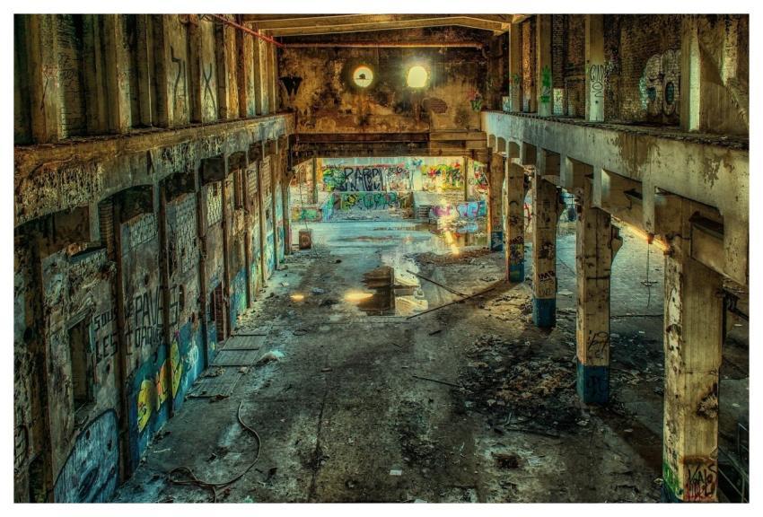 Lost Places Factory Hall Abandoned