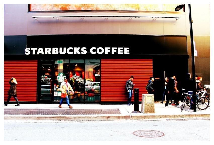 Starbucks Shop People Coffee