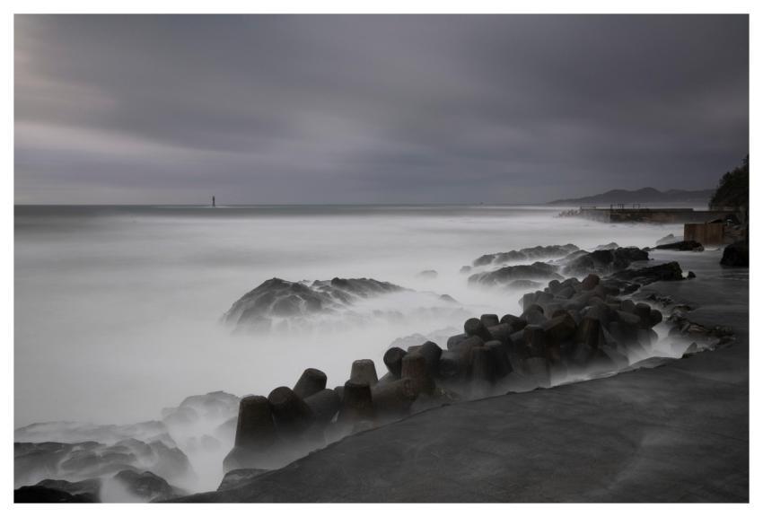 Ocean Sky Clouds Waves