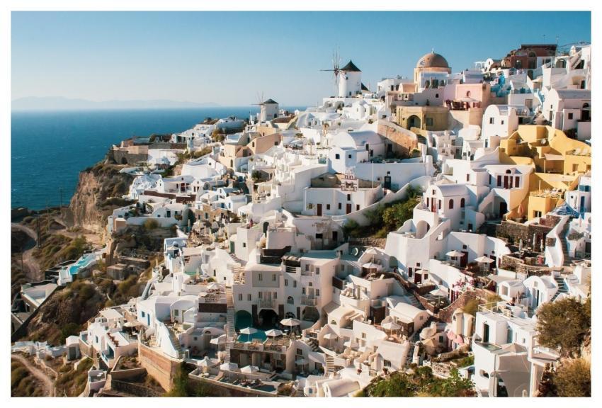 Santorini Greece Buildings Houses