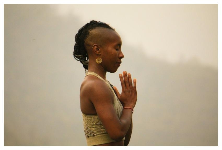 Yoga Meditation Woman Exercise