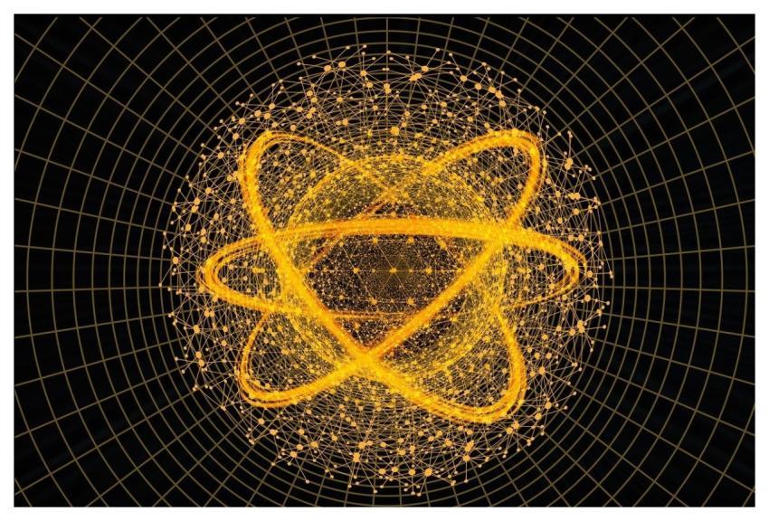 Ai Generated Quantum Computing Entanglement Atom
